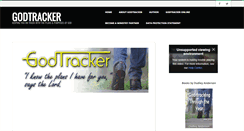 Desktop Screenshot of godtracker.co.uk